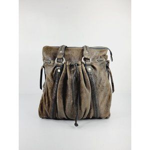 Junior Drake Leather Shoulder Bag